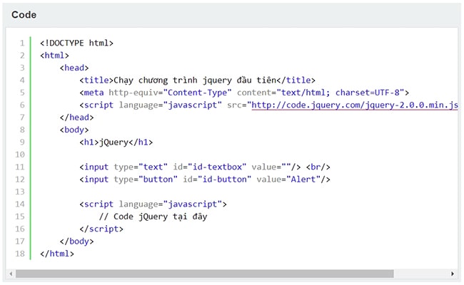 Tạo file index.html